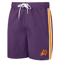 Short de bain pour homme G-III Sports by Carl Banks violet Phoenix Suns Sand Beach Volley
