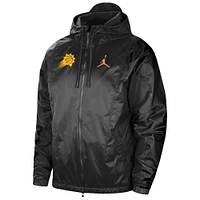Men's Jordan Brand Black Phoenix Suns Authentic Statement Edition Full-Zip Windbreaker