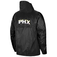 Men's Jordan Brand Black Phoenix Suns Authentic Statement Edition Full-Zip Windbreaker