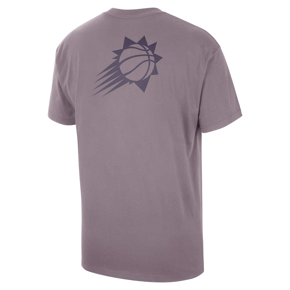 Men's Jordan Brand Purple Phoenix Suns Statement Edition Jumpman Flight Heavyweight T-Shirt