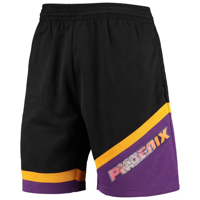 Mitchell & Ness Black Phoenix Suns Hardwood Classics 75e anniversaire Swingman Shorts pour hommes