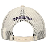 Men's Mitchell & Ness Cream Phoenix Suns Trucker Adjustable Hat