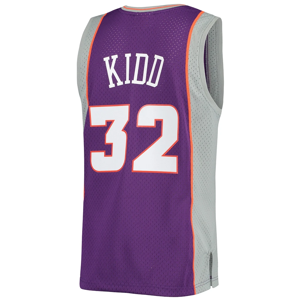 Men's Mitchell & Ness Jason Kidd Purple Phoenix Suns Big Tall Hardwood Classics 2000/01 Swingman Jersey