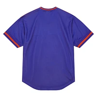 Men's Mitchell & Ness  Orange Phoenix Suns Jumbotron 3.0 Mesh V-Neck T-Shirt