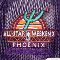 Men's Mitchell & Ness Purple Phoenix Suns Roper Meshback Trucker Snapback Hat