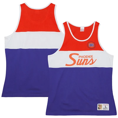 Débardeur violet Phoenix Suns à script spécial Mitchell & Ness pour hommes