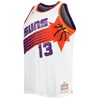 Men's Mitchell & Ness Steve Nash White Phoenix Suns Big Tall Hardwood Classics 1996/97 Swingman Jersey