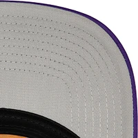 Men's Mitchell & Ness White Phoenix Suns Hardwood Classics Blocker Foam Front Trucker Snapback Hat