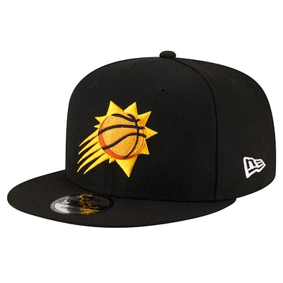 Casquette snapback 9FIFTY Phoenix Suns noire New Era pour homme
