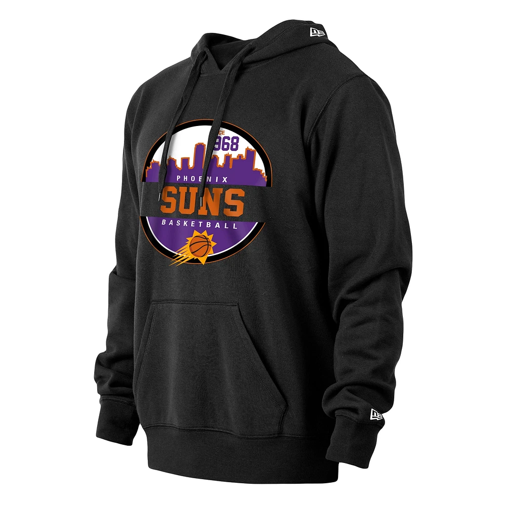 Sweat à capuche noir Phoenix Suns Localized pour homme New Era