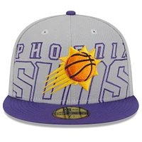 Men's New Era  Gray/Purple Phoenix Suns 2023 NBA Draft Two-Tone 59FIFTY Fitted Hat