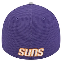 Men's New Era Gray/Purple Phoenix Suns Active Trim 39THIRTY Flex Hat