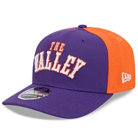 Men's New Era  Purple Phoenix Suns 2024/25 City Edition 9SEVENTY Stretch-Snap Hat