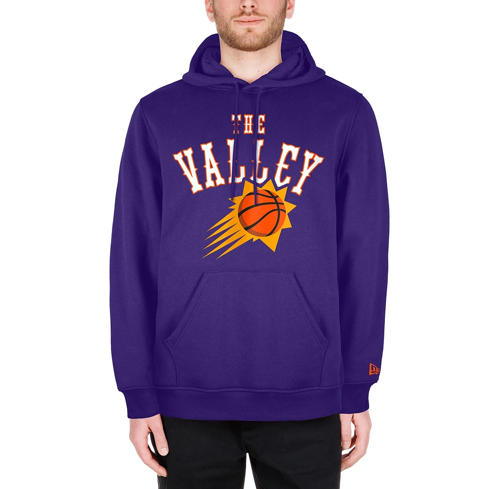 Sweat à capuche violet Phoenix Suns 2024/25 City Edition pour homme New Era