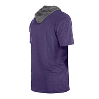 Men's New Era Purple Phoenix Suns Active Hoodie T-Shirt