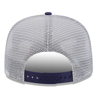 Men's New Era Purple Phoenix Suns Court Sport Speckle 9FIFTY Snapback Hat