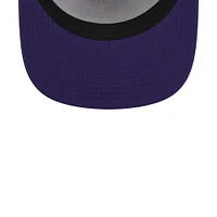 Men's New Era Purple Phoenix Suns Court Sport Speckle 9FIFTY Snapback Hat
