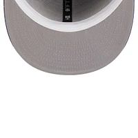 Men's New Era Purple Phoenix Suns Golden Tall Text 9FIFTY Snapback Hat