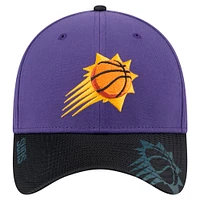 Men's New Era Purple Phoenix Suns Sport Night 39THIRTY Flex Hat