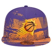 Men's New Era Purple Phoenix Suns Tip-Off 9FIFTY Snapback Hat