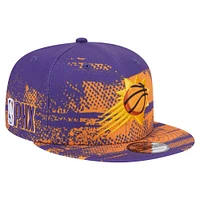 Men's New Era Purple Phoenix Suns Tip-Off 9FIFTY Snapback Hat