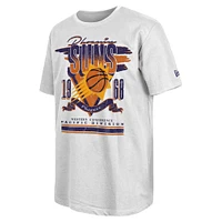 Men's New Era White Phoenix Suns Sport Classics Oversized T-Shirt