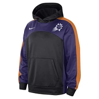 Men's Nike Black/Purple Phoenix Suns Authentic Starting Five Force Performance Pullover Hoodie