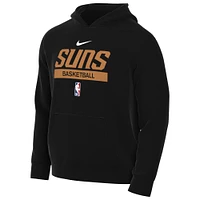 Men's Nike Black Phoenix Suns 2022/23 Spotlight On-Court Practice Performance Pullover Hoodie