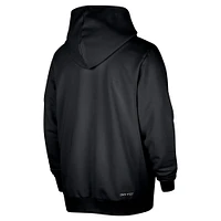Veste à capuche entièrement zippée Nike Phoenix Suns Authentic Standard Issue pour homme, noire