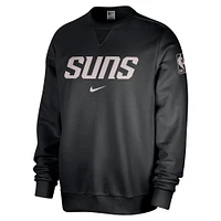 Men's Nike Phoenix Suns Courtside Standard Issue Performance Pullover Sweatshirt