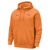 Men's Nike Orange Phoenix Suns Courtside Club Pullover Hoodie