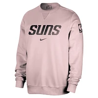 Men's Nike Purple Phoenix Suns Courtside Standard Issue Performance Pullover Sweatshirt