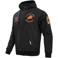 Men's Pro Standard Black Phoenix Suns Hybrid Full-Zip Hoodie