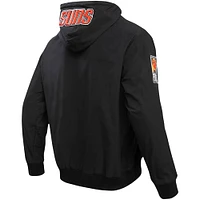 Men's Pro Standard Black Phoenix Suns Hybrid Full-Zip Hoodie