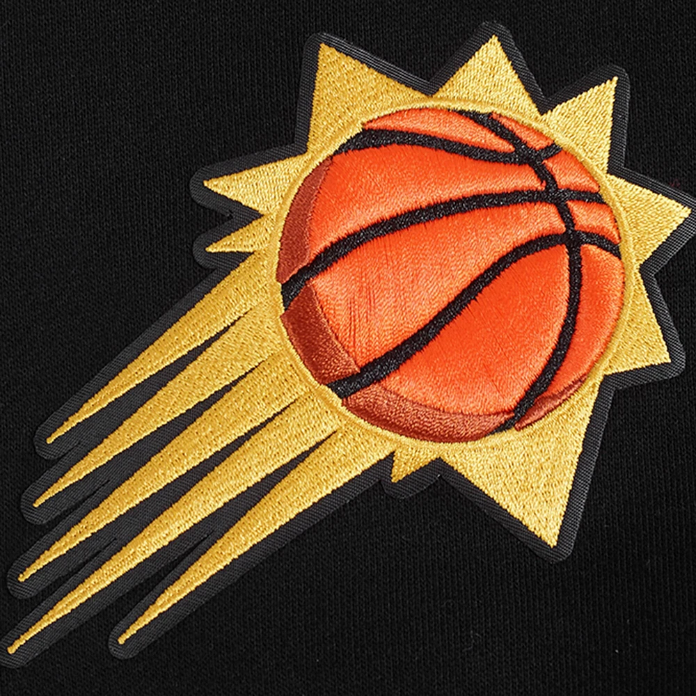Men's Pro Standard Black Phoenix Suns Paint the City Drop Shoulder Sweatshirt