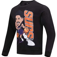 Men's Pro Standard Devin Booker Black Phoenix Suns Avatar Pullover Sweatshirt
