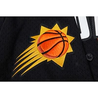 Men's Pro Standard Devin Booker Black Phoenix Suns Capsule Player Baseball Button-Up Shirt