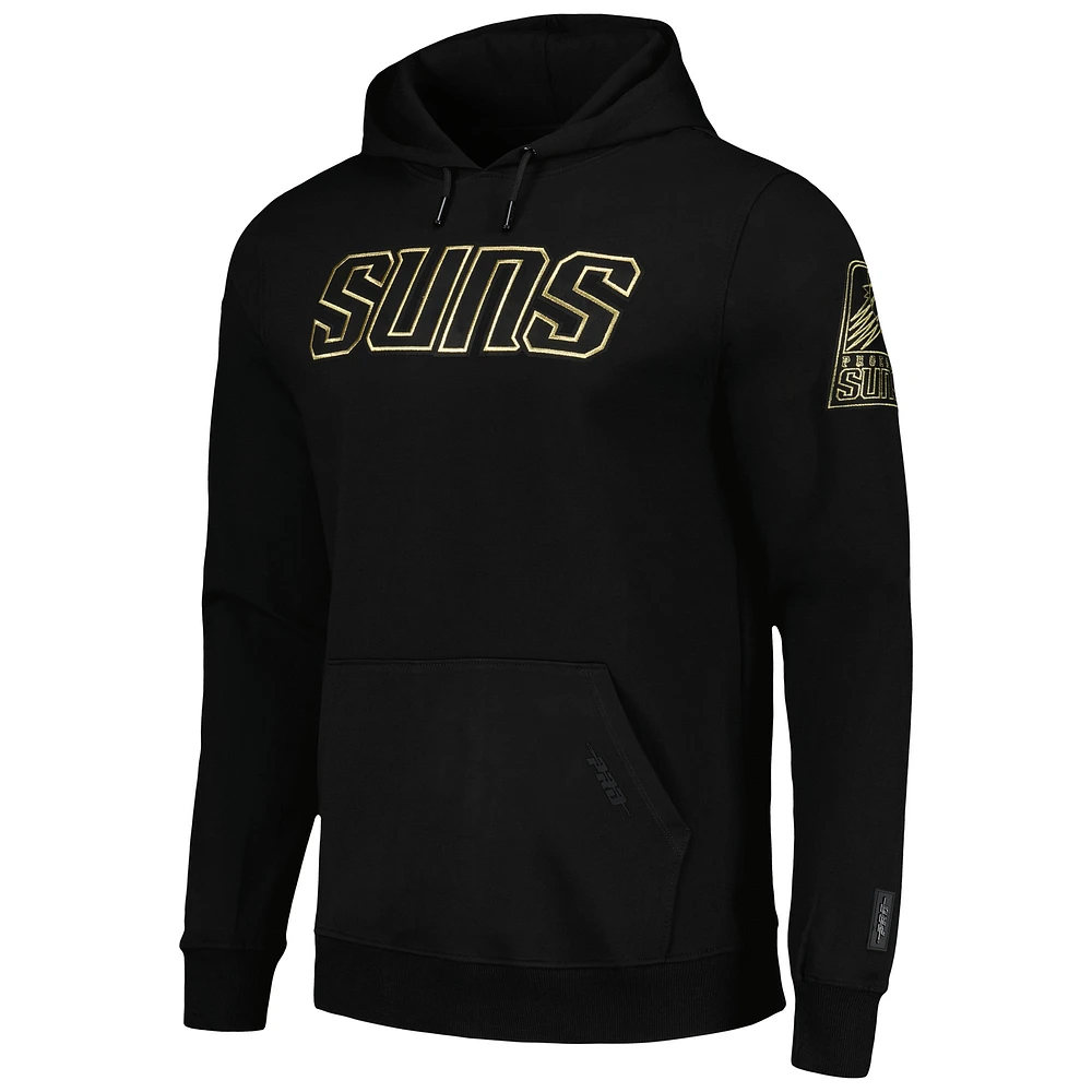 Men's Pro Standard Phoenix Suns Black & Gold Pullover Hoodie