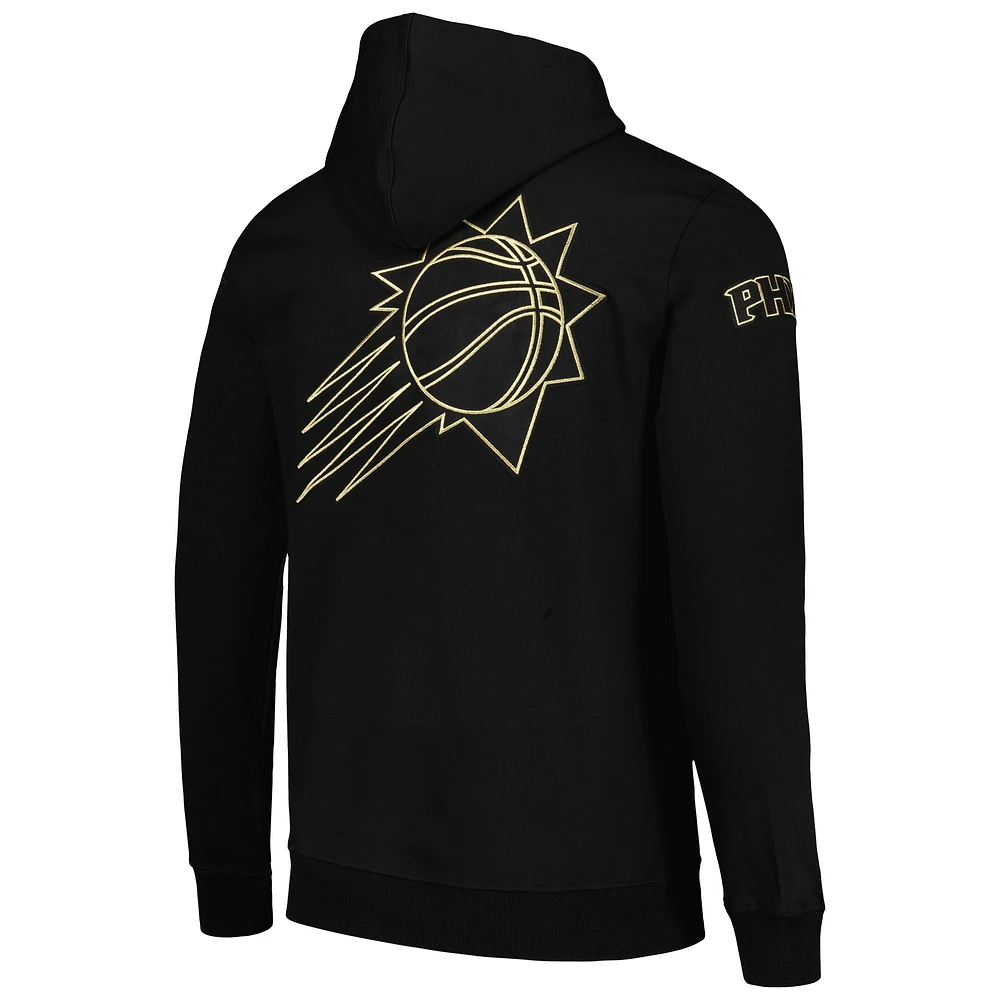 Men's Pro Standard Phoenix Suns Black & Gold Pullover Hoodie