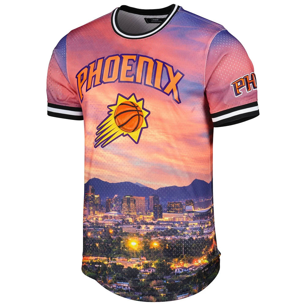 Men's Pro Standard Phoenix Suns Cityscape Stacked Logo T-Shirt