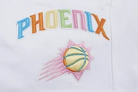 Men's Pro Standard White Phoenix Suns Washed Neon Shorts