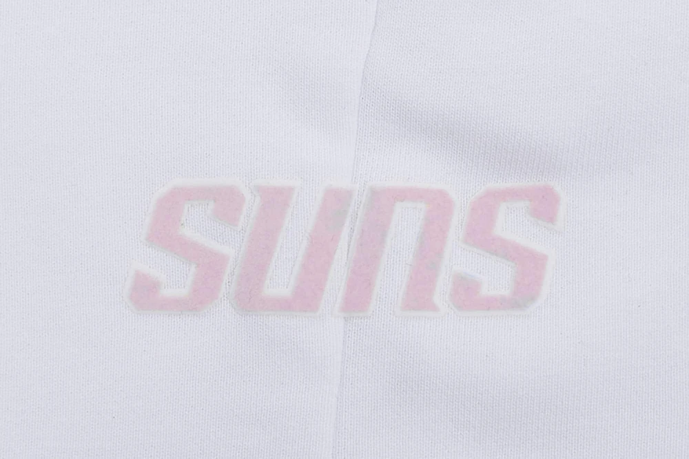 Men's Pro Standard White Phoenix Suns Washed Neon Shorts