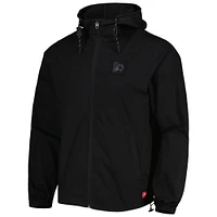 Veste Sportiqe noire Phoenix Suns Madera Ripstop entièrement zippée pour homme