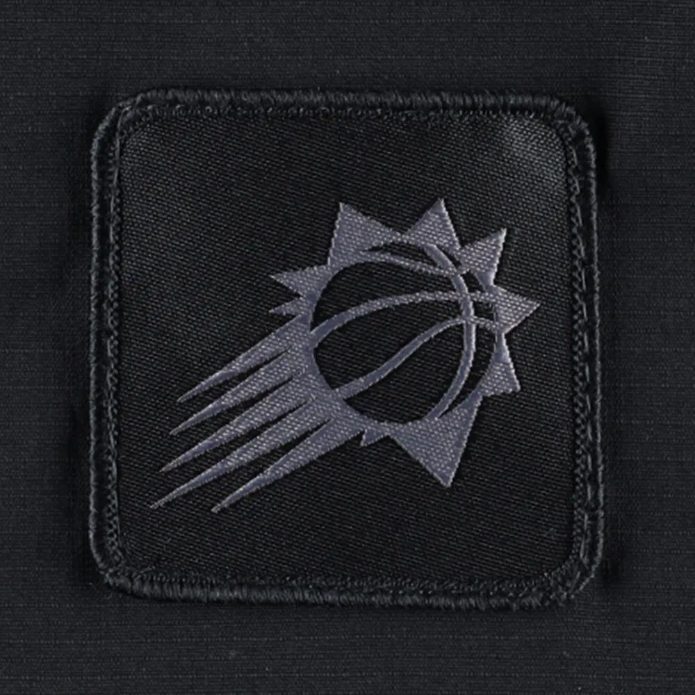 Veste Sportiqe noire Phoenix Suns Madera Ripstop entièrement zippée pour homme