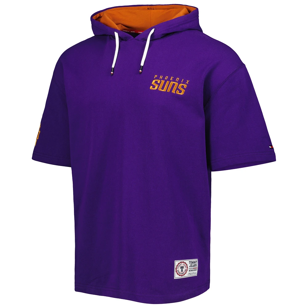 Men's Tommy Jeans Purple/White Phoenix Suns Matthew 2 1 T-Shirt & Hoodie Combo Set
