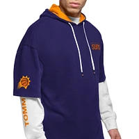 Men's Tommy Jeans Purple/White Phoenix Suns Matthew 2 1 T-Shirt & Hoodie Combo Set