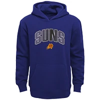 Preschool Purple/Heather Grey Phoenix Suns Double Up Pullover Hoodie & Pants Set