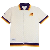 T-shirt unisexe en tricot crème Phoenix Suns Solar Flare d'Authmade