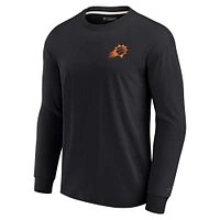 Unisex Fanatics Black Phoenix Suns Elements Super Soft Long Sleeve T-Shirt