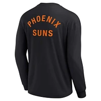 Unisex Fanatics Black Phoenix Suns Elements Super Soft Long Sleeve T-Shirt